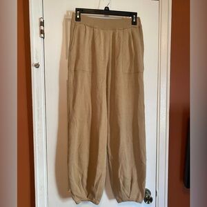 Tan Joggers